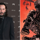 Keanu Reeves (Neilson Barnard/Getty Images for LACMA) / BRZRKR (Boom! Studios/Netflix)